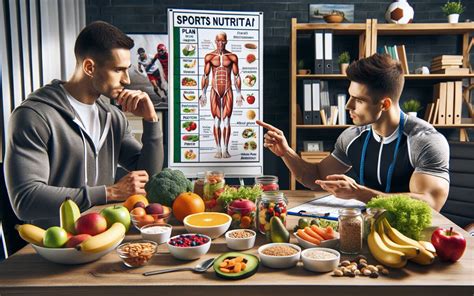 Nutricionista deportiva explicando la importancia de los postres