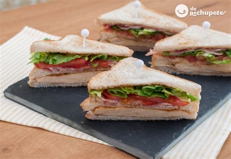 Ingredientes para un sándwich club