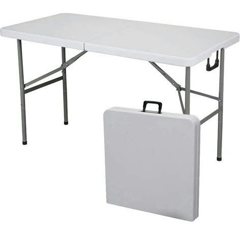 Mesa plegable tipo maletín