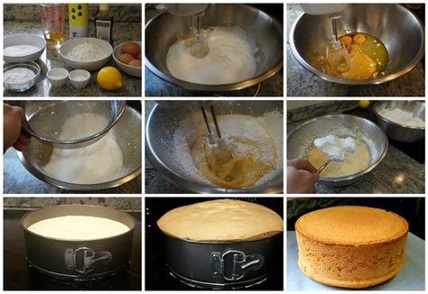 Preparación de masa de bizcocho casero