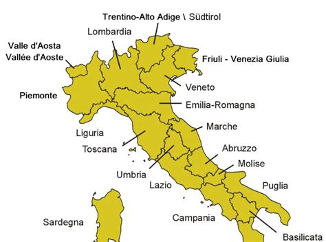Mapa de Ivrea, Italia