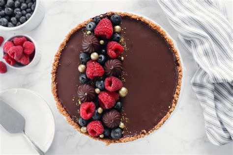 Tarta de chocolate vegana sin horno