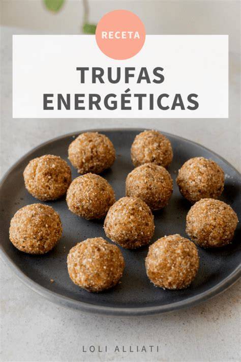 Composición de trufas energéticas