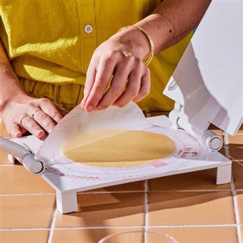 Forros personalizados Masienda con regla para tortillas