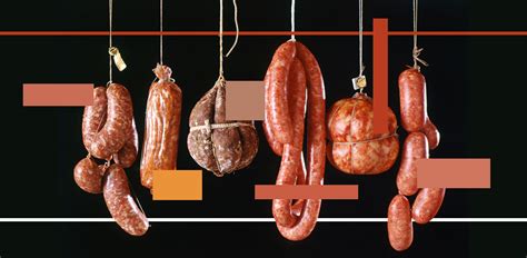 Representación de embutidos romanos