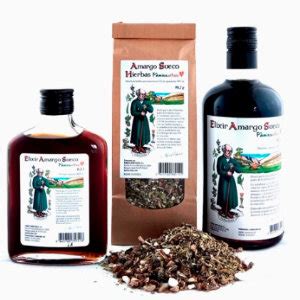 Botella de Amargo Sueco con hierbas