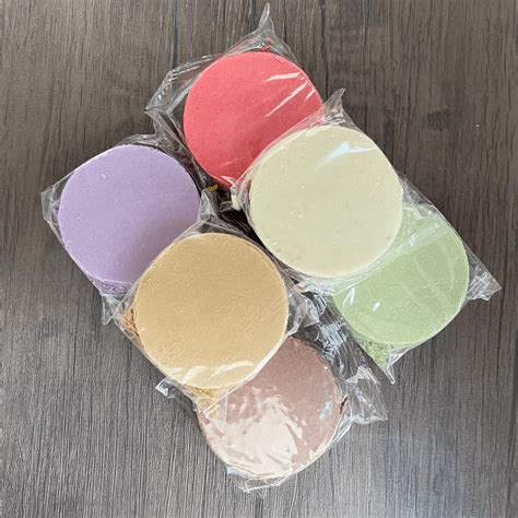 Obleas de diferentes colores y sabores