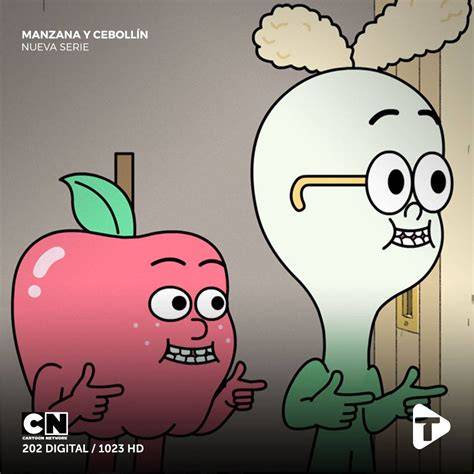 Manzana y Cebollín en la ciudad