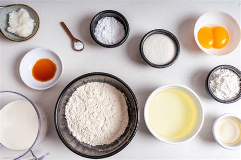 Ingredientes para hacer bartolillos