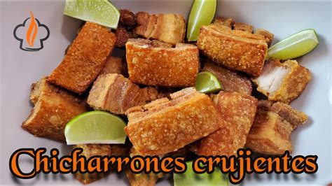 Chicharrones de cerdo crujientes