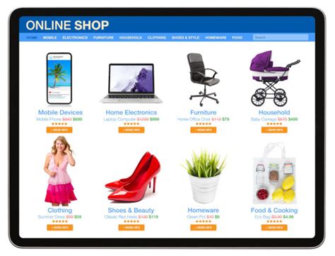 Captura de pantalla de una tienda online de embutidos con productos destacados
