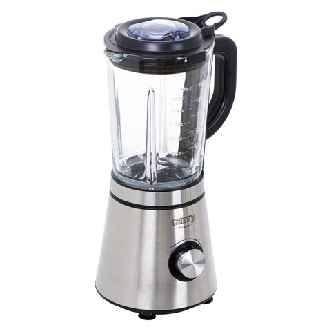 Batidora de vaso moderna en acción