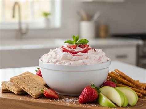 Mezcla de queso crema y mermelada