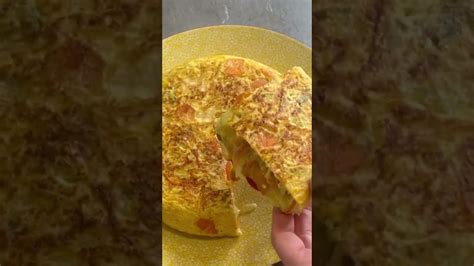 Ingredientes para tortilla de verduras en airfryer
