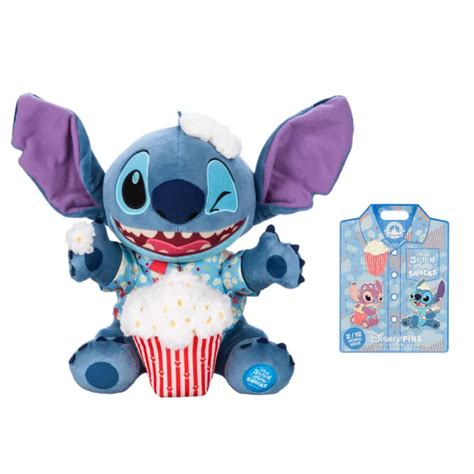 Peluche Stitch con palomitas