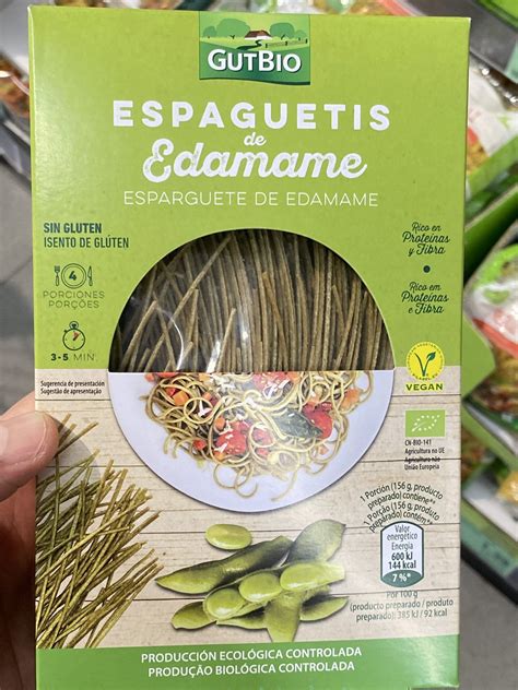 Edamame en vainas y pasta de edamame