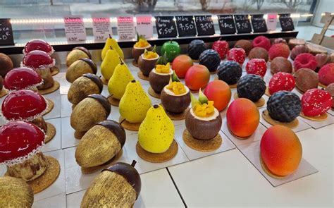 Ejemplos de postres individuales de Cedric Grolet