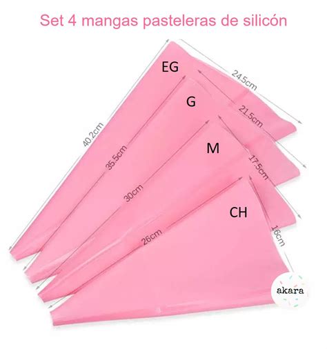 Comparativa de tipos de mangas pasteleras