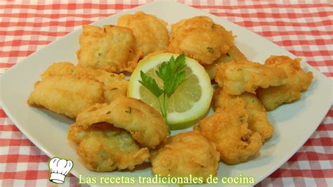 Pescado rebozado en harina
