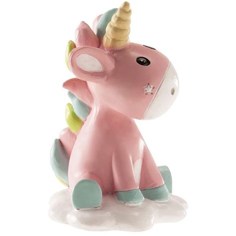 Figura de unicornio para tarta