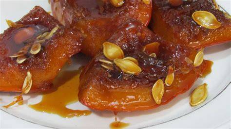 Postre de calabaza con azúcar