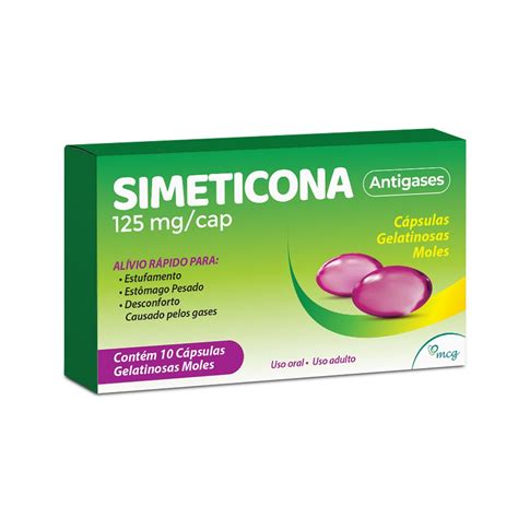 Pastillas y cápsulas de simeticona