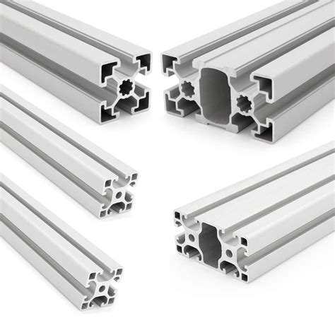 Ejemplo de bancada de máquina construida con perfiles de aluminio