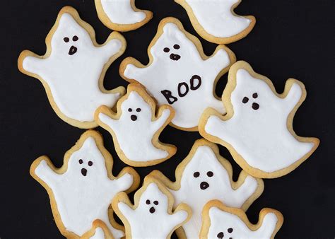 Decoración de galletas fantasma