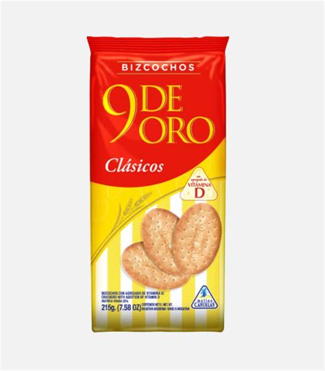 Bizcochos 9 de Oro Clásicos