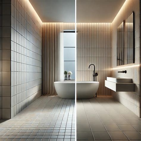 Azulejos rectificados con juntas mínimas