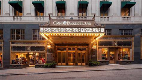 Edificio histórico del Parker House Hotel en Boston