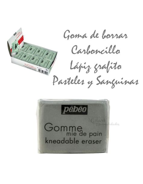 Goma moldeable absorbiendo grafito