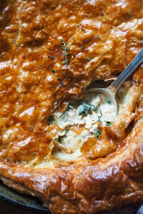 Tarta de pollo estilo Chicken Pot Pie