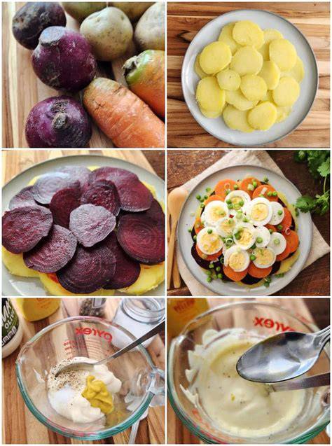 Ingredientes frescos: zanahoria, remolacha, cilantro y harina P.A.N.