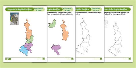 Mapa de la región cafetalera de Boquete