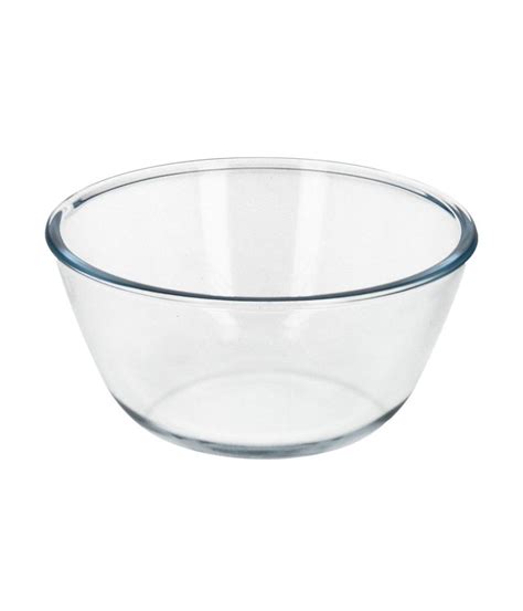 Bol de cristal para horno con diferentes alimentos