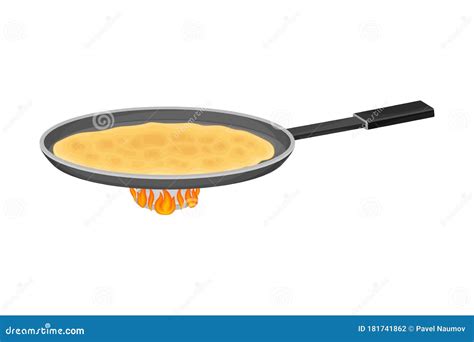 Crepes dorados en sartén