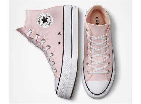 Zapatillas Converse color rosa pastel