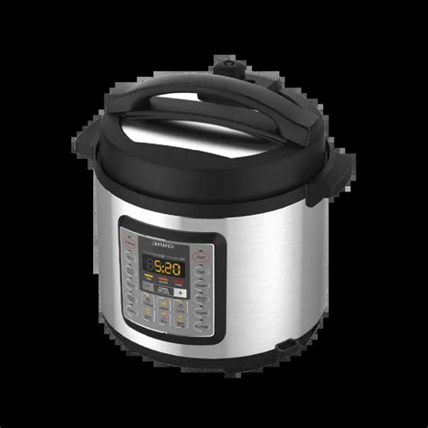Imagen de una olla a presión eléctrica con pantalla digital