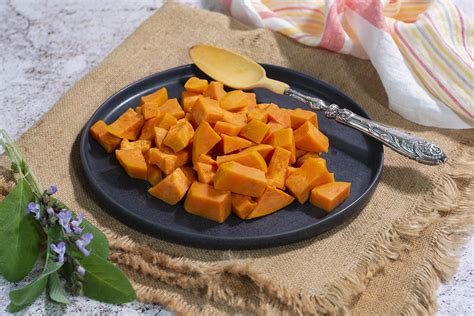 Boniato crudo y cocido