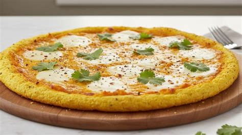 Ingredientes para la base de pizza de coliflor