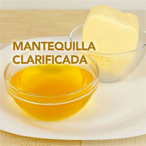 Mantequilla clarificada