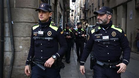 Agentes de la Guardia Urbana de Barcelona