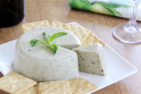 Ingredientes del preparado vegano sabor queso a las finas hierbas