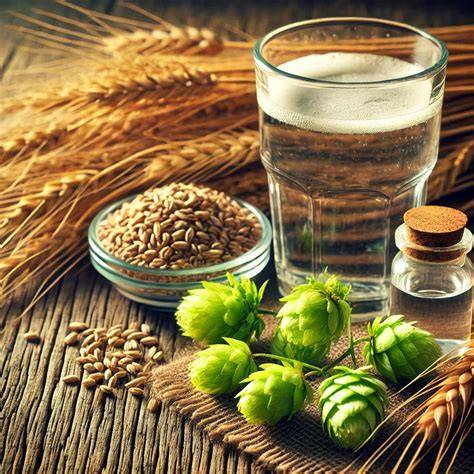 Ingredientes básicos de la cerveza