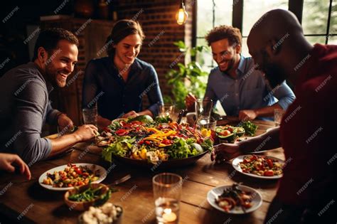 Fotografía de un grupo de personas comiendo paella juntos