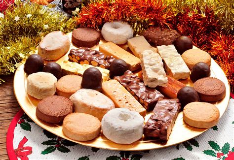 Surtido de dulces navideños y tradicionales