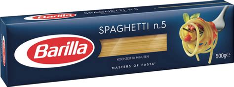 Paquete de Spaghetti Barilla N°5
