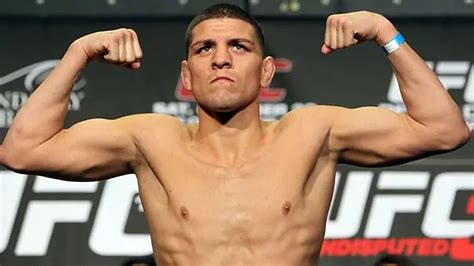 Nate Díaz en un pesaje de UFC