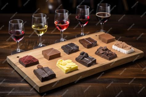 Tabla de maridajes inusuales con chocolate